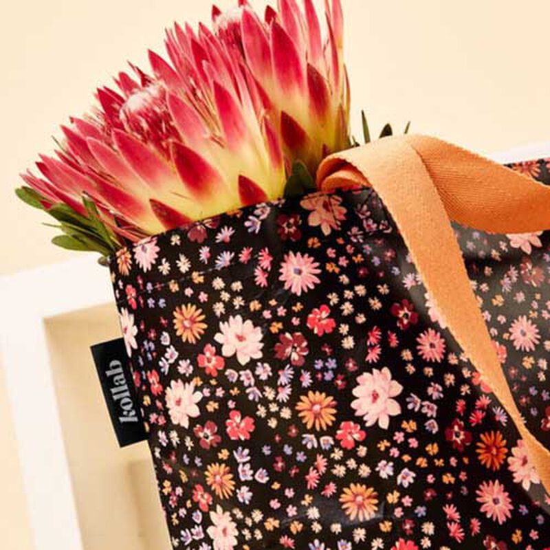 Kollab Shopper Tote Mocha Meadow image number 3